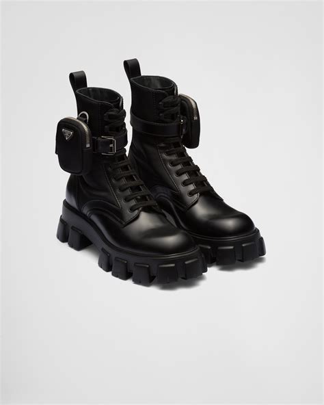 mens prada aftershave boots|Prada ankle boots men's.